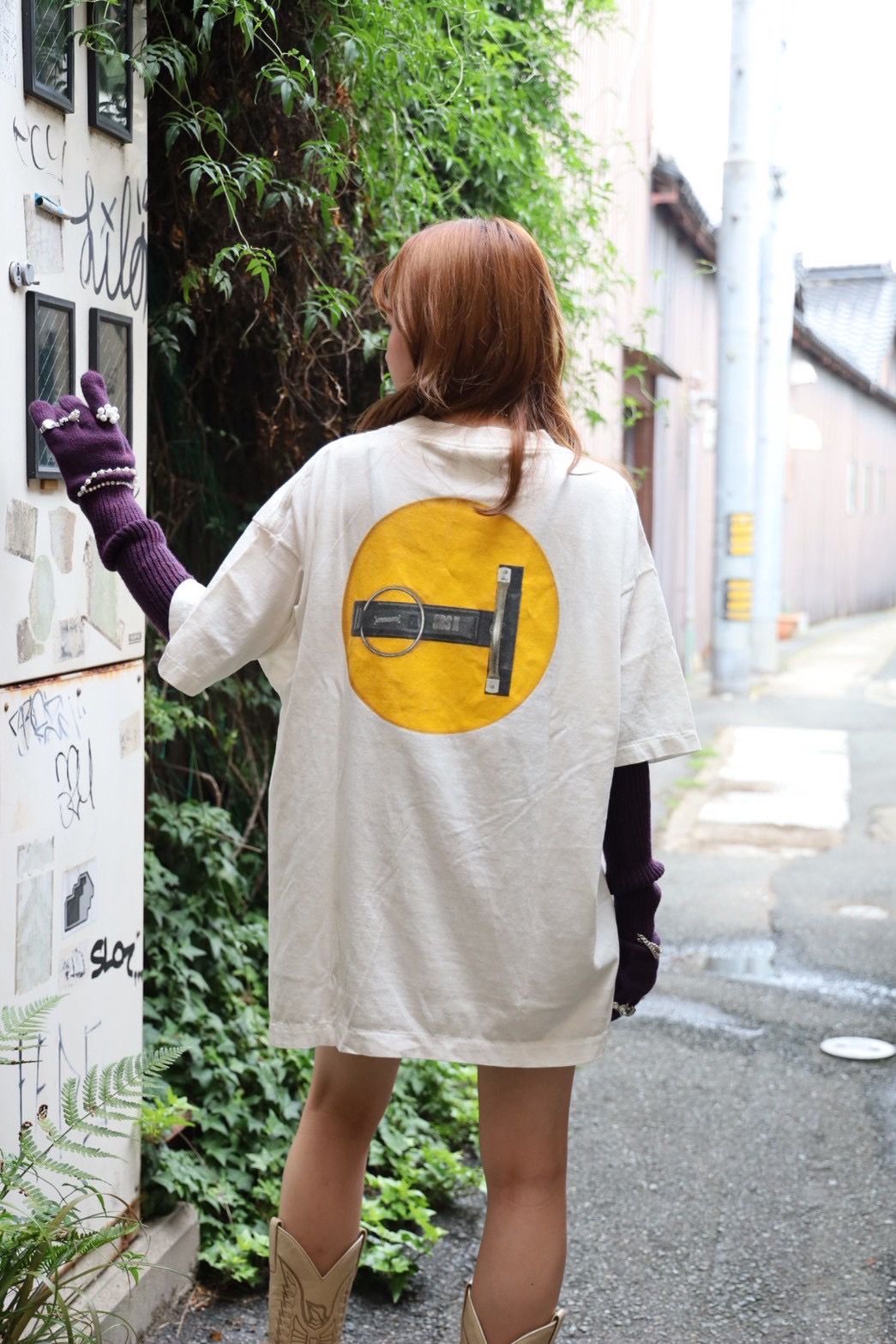 doublet ダブレット25AW LONG KNIT GLOVES WITH RINGS (25AW87GV04) PURPLE★9月13日(土)発売！