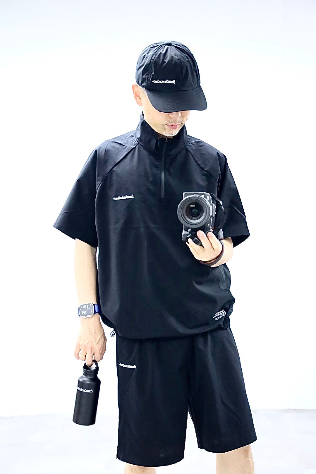 フレッシュサービス PRIMEFLEX® HALF-ZIP PULLOVER(FSS263-70129)BLACK