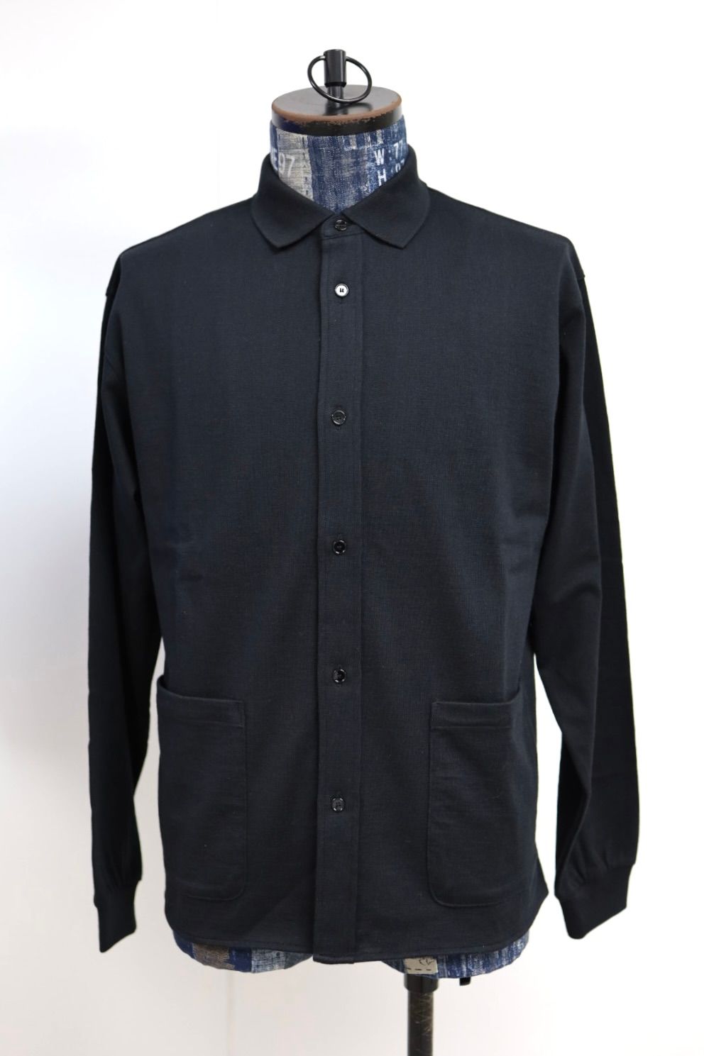 MARKAWARE 26SS POLO COLLAR SHIRT(A26A10CS01C)BLACK☆新作発売！
