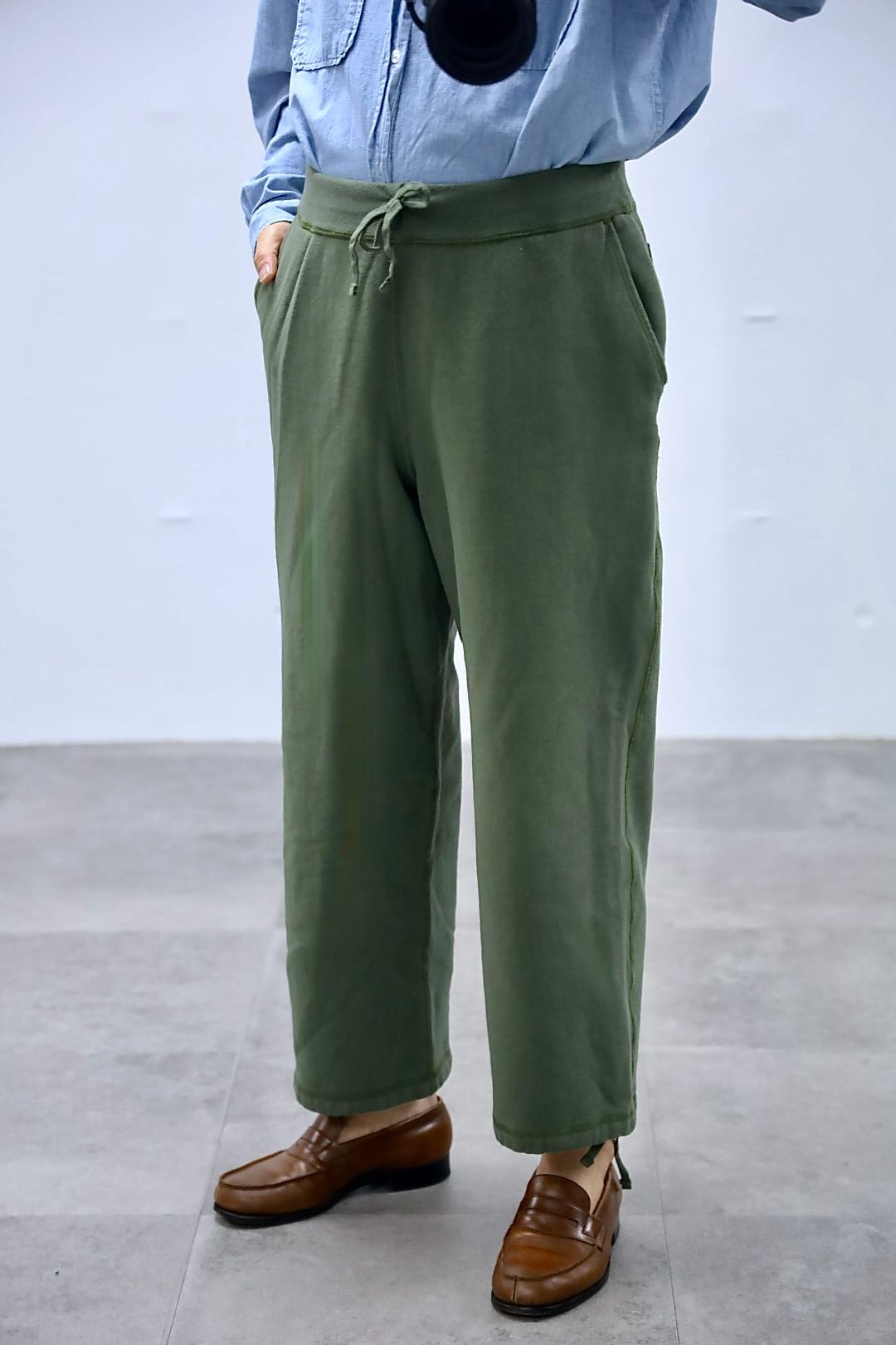 アプレッセ 2026 STYLE1 Vintage Sweat Pants(26SAP-05-18)OLIVE☆2月21日(土)発売！