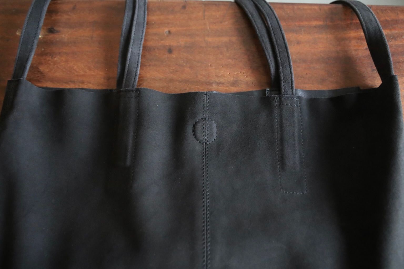 Morphee / モルフェトートバッグ 3WAY MIDIUM TOTE(LONG)SUEDE [CHARCOAL]☆新作発売！