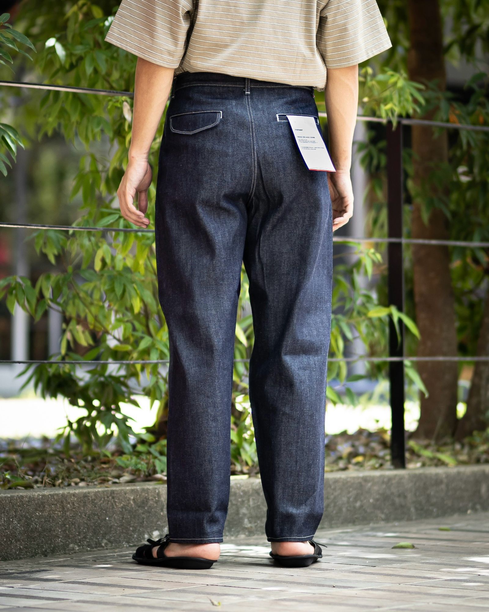 グラフペーパー Selvage Denim Two Tuck Tapered Pants(GU263-40060RB)INDIGO_RIGID★7月25日(土)発売！