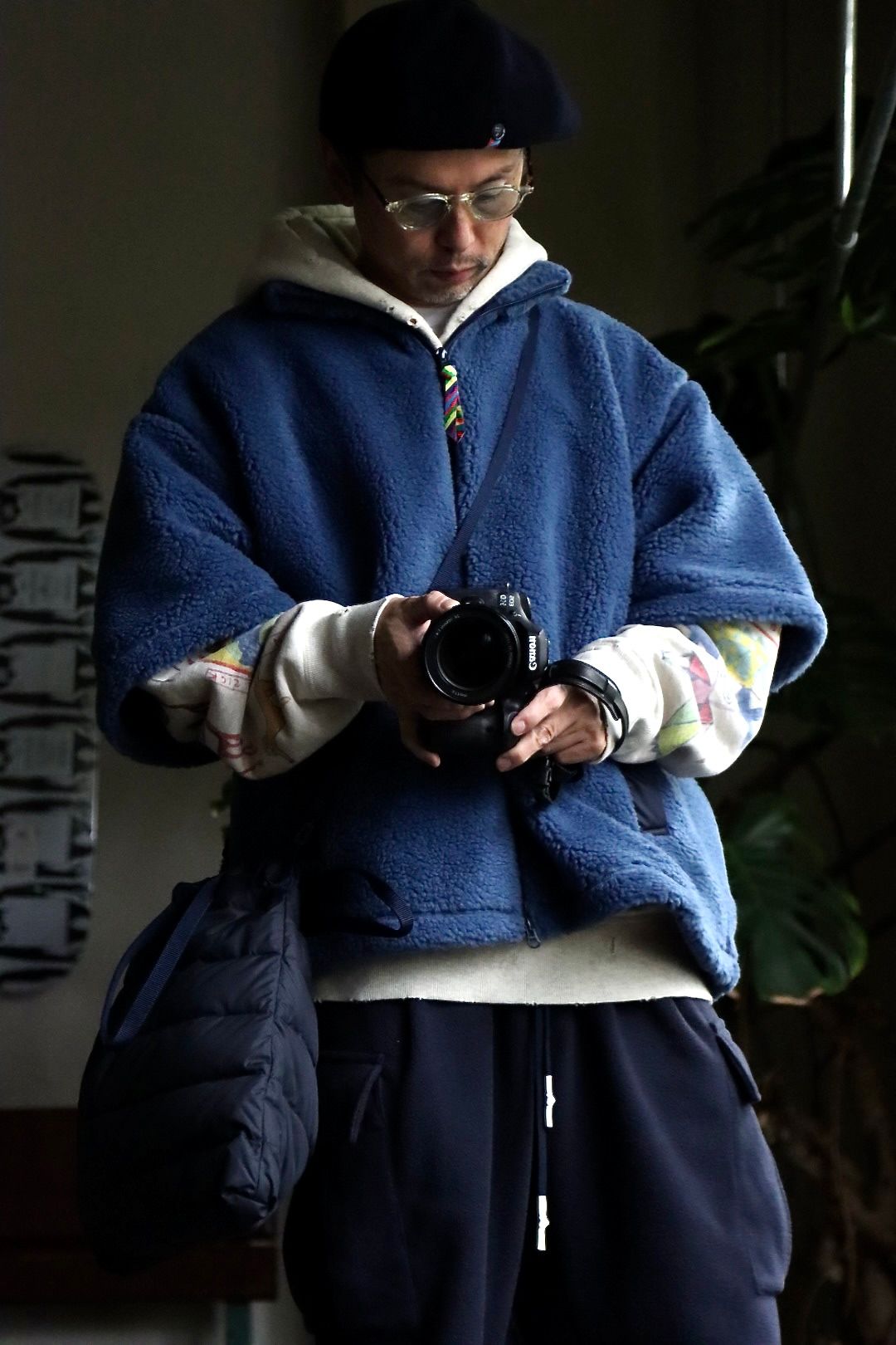 イズネス 22AW FLEECE T SHIRT (1004AWCS06)BLUE