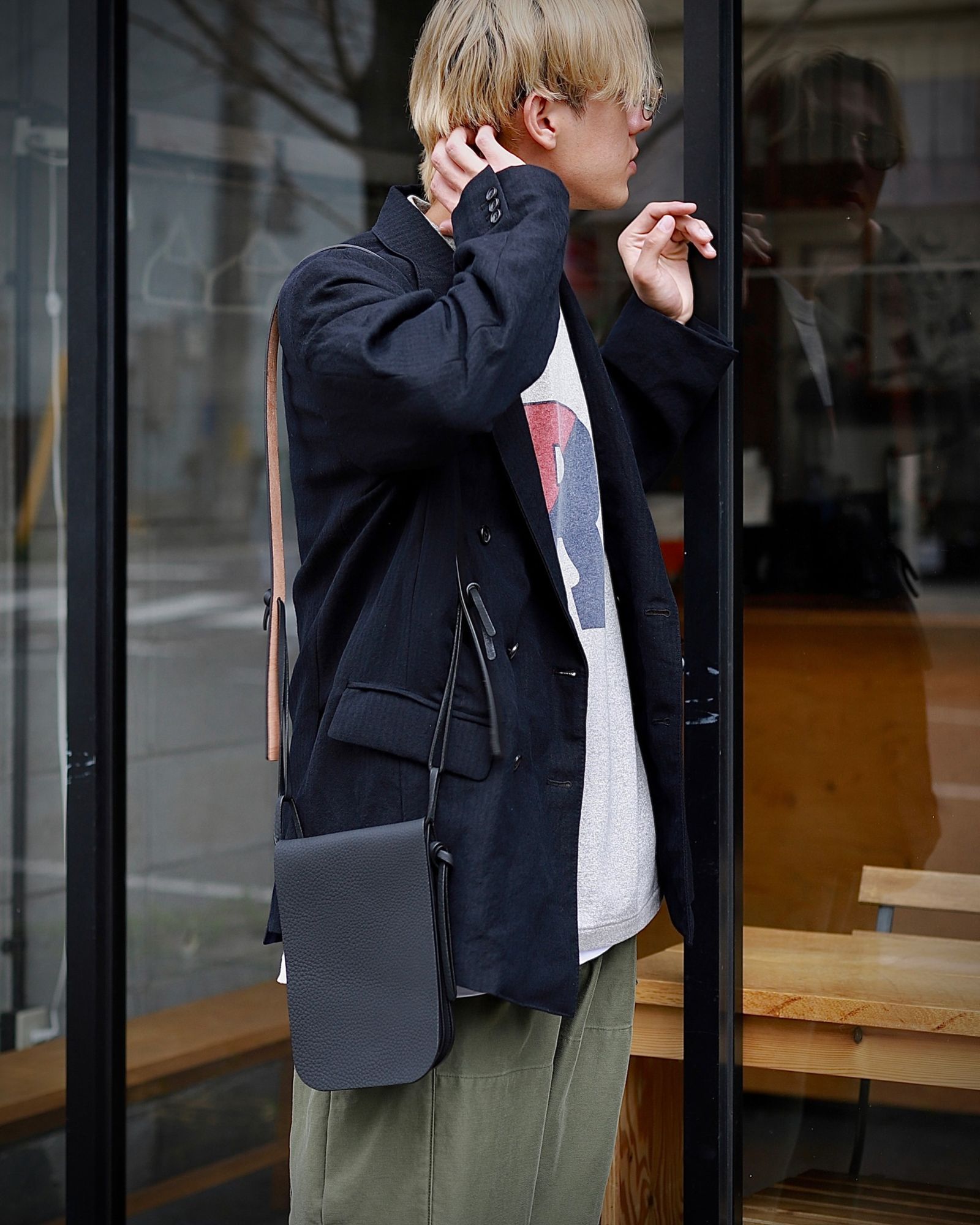 A.PRESSE 新作Double Breasted Jacketスタイル | 3233 | mark