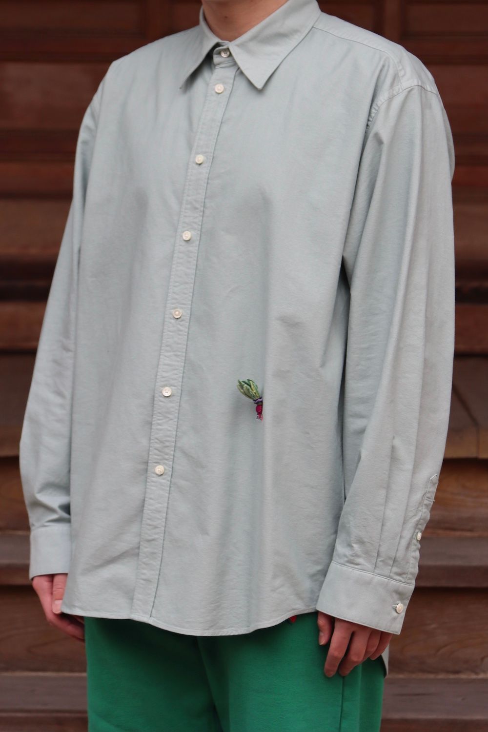 doublet VEGETABLE DYED SHIRT(22SS21SH104) style.2022.1.16