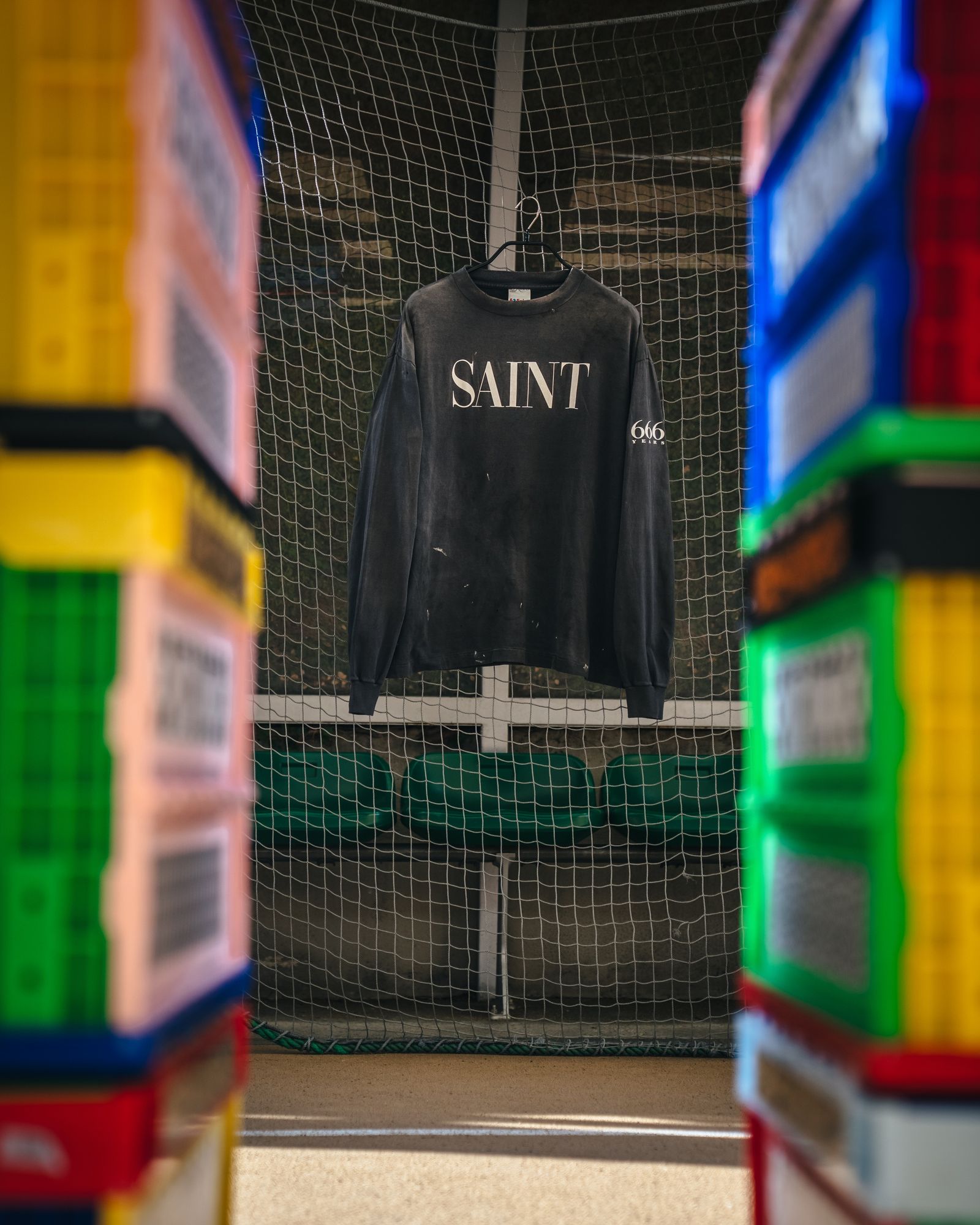 セントマイケル 26SS SAINT 666 LS T-SHIRT (SM-MK8-0000-030)BLACK☆2月21日(土)10:00発売！