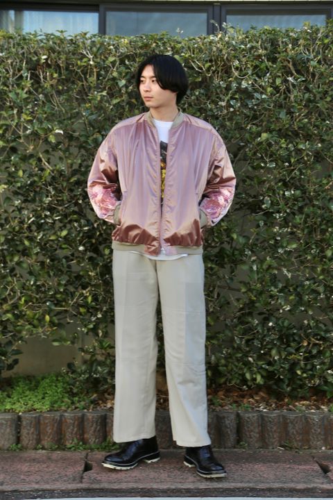doublet GRADATION CHAOS EMBROIDERY BLOUSON(21SS11BL117) style.2021.1.31.