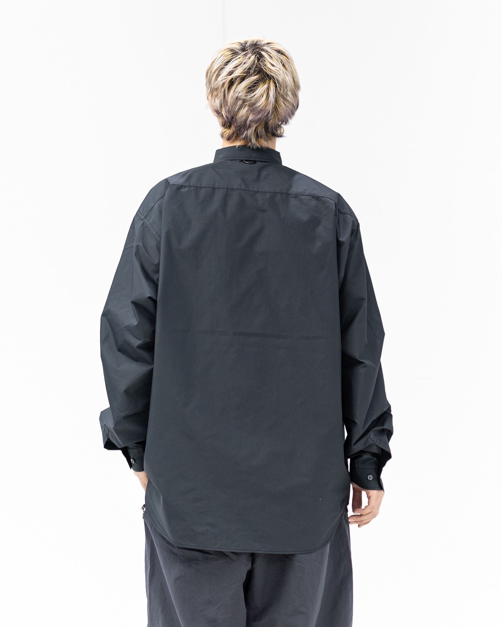 DAIWA PIER39(ダイワピア39) TECH REGULAR COLLAR SHIRT L/S SOLID(BE-81026)INK BLACK☆2月21日(土)発売！