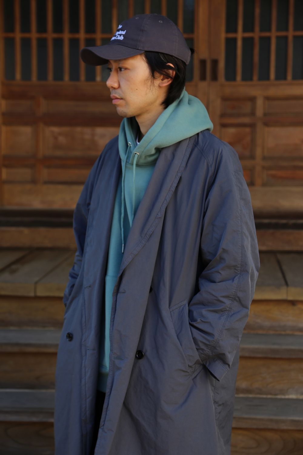 Graphpaper Garment Dyed Shop Coat"GLAY"Style.2020.10.25.