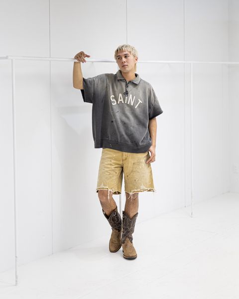 セントマイケル SAINT HALF ZIP SWEAT (BLACK) 4月11日(土)新作発売！