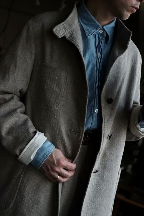 A.PRESSE 23SS Hunting Jacket & Herringbone Trousersスタイル.2023.3.5.