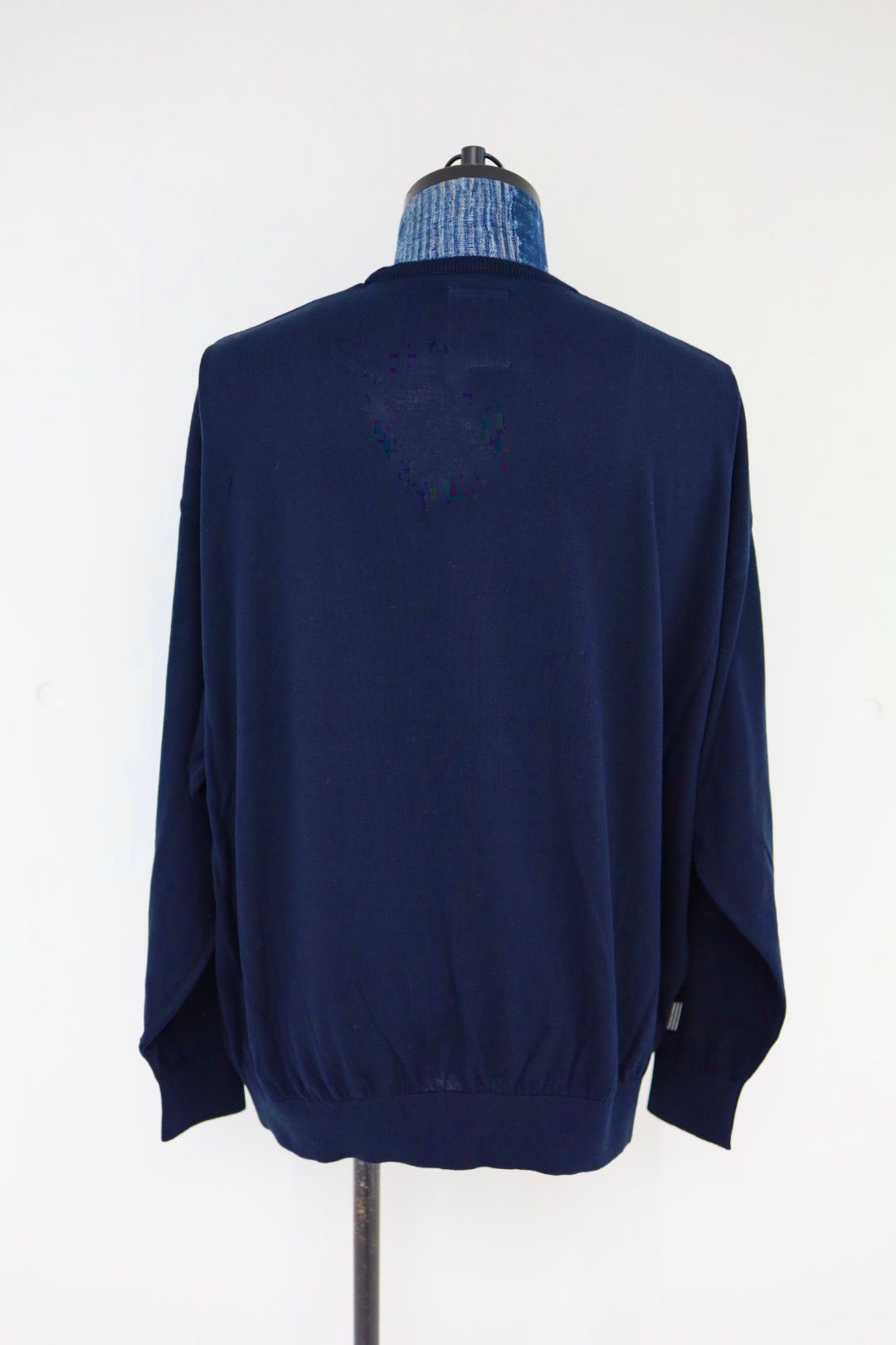 S.F.C 26SS エスエフシー BIG LS COTTON KNIT TEE(SFCSS26KN02)Navy☆2月28日(土)発売！