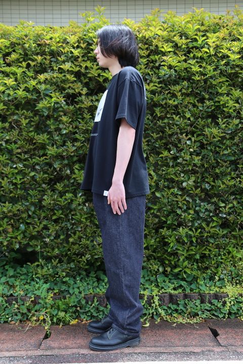 Graphpaper POET MEETS DUBWISE for Graphpaper Oversized Tee “WORDS AND SILENCE” style.2021.4.17.