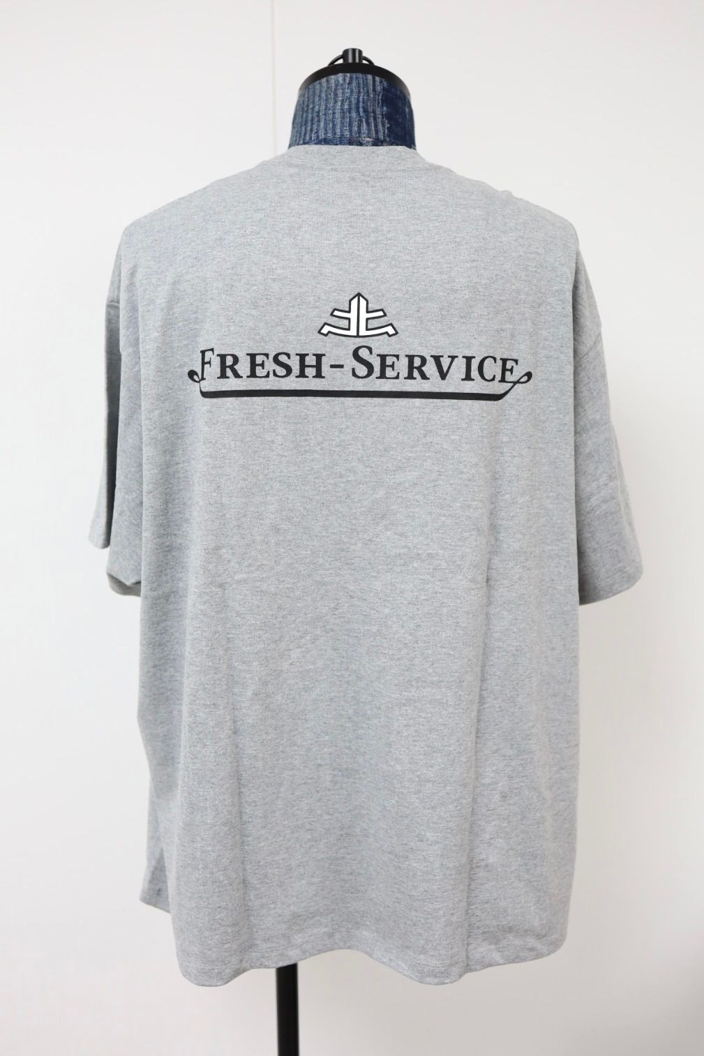フレッシュサービス CORPORATE PRINTED S/S TEE "FF"(FSC263-70137)H.GRAY☆7月25日(土)新作発売！