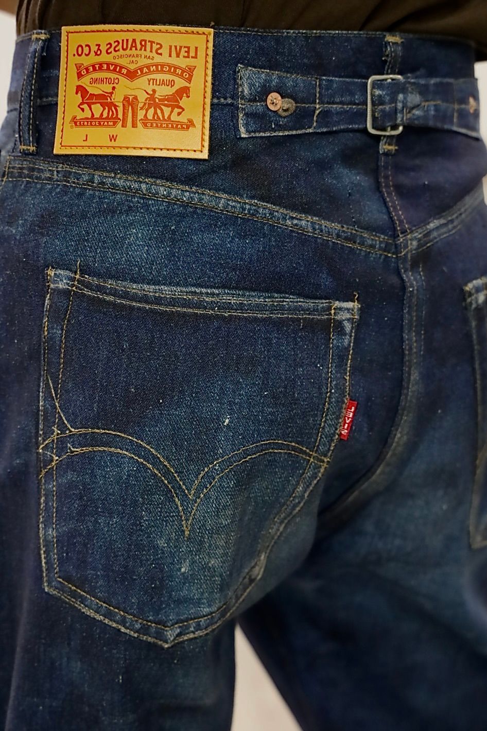 eYe JUNYA WATANABE MAN×Levi's×BerBerJin 転写デニムプリントジャケットスタイル