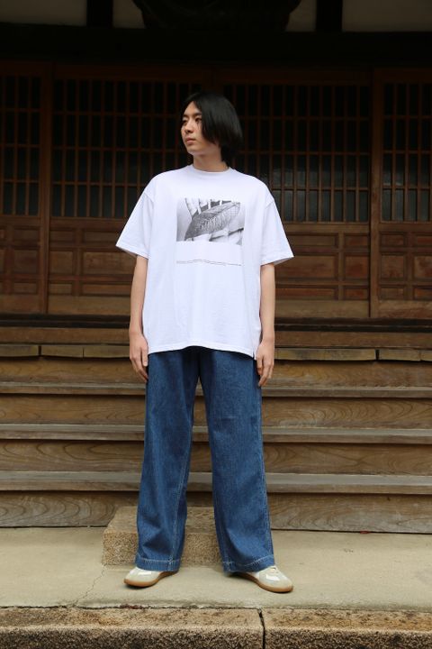 Graphpaper POET MEETS DUBWISE for Graphpaper Oversized Tee “WORDS AND SILENCE” style.2021.4.17.