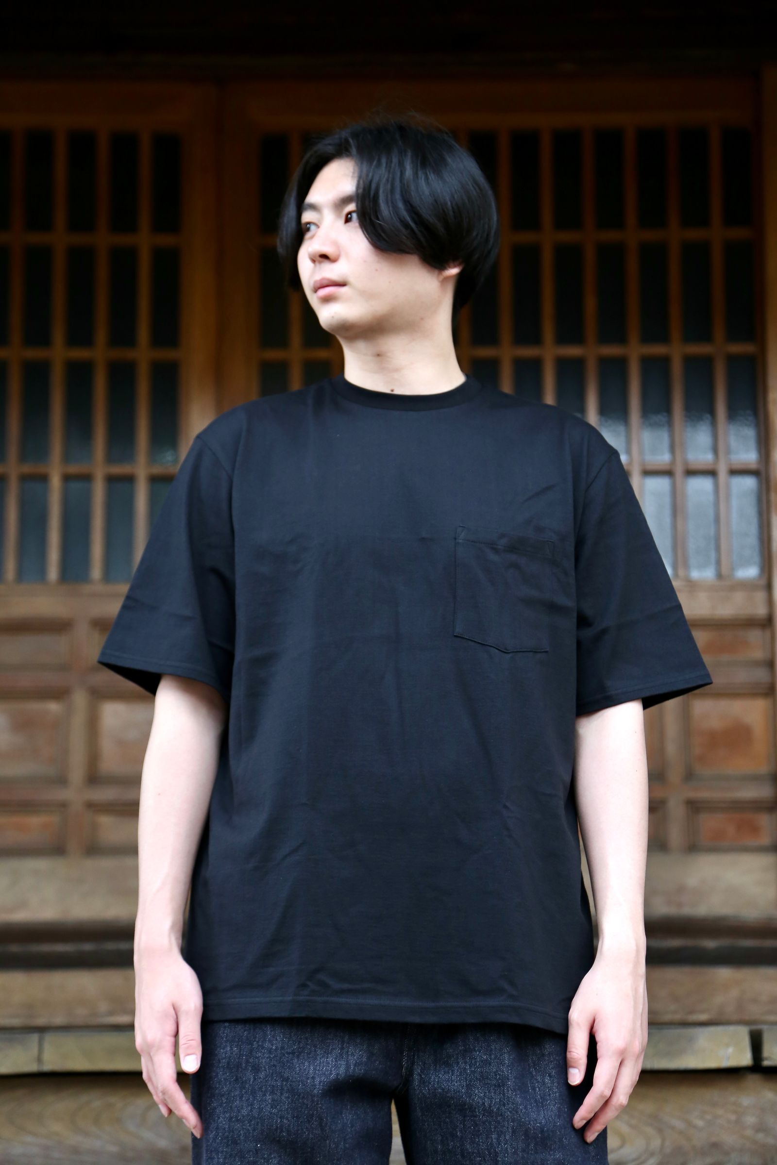 Graphpaper 22AW pack t BLACK 3(L) × 2