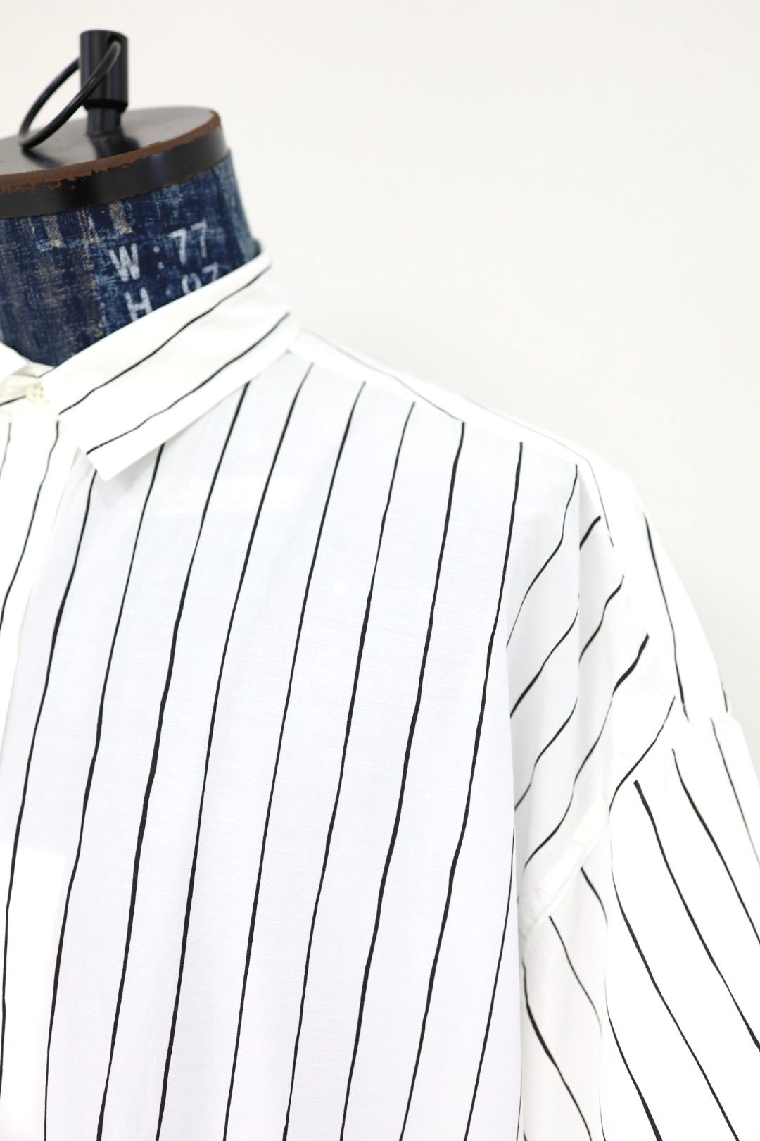 S.F.C 26SS エスエフシー C/N STRIPE SS SHIRT(SFCSS26S08)White☆3月20日(金)発売！