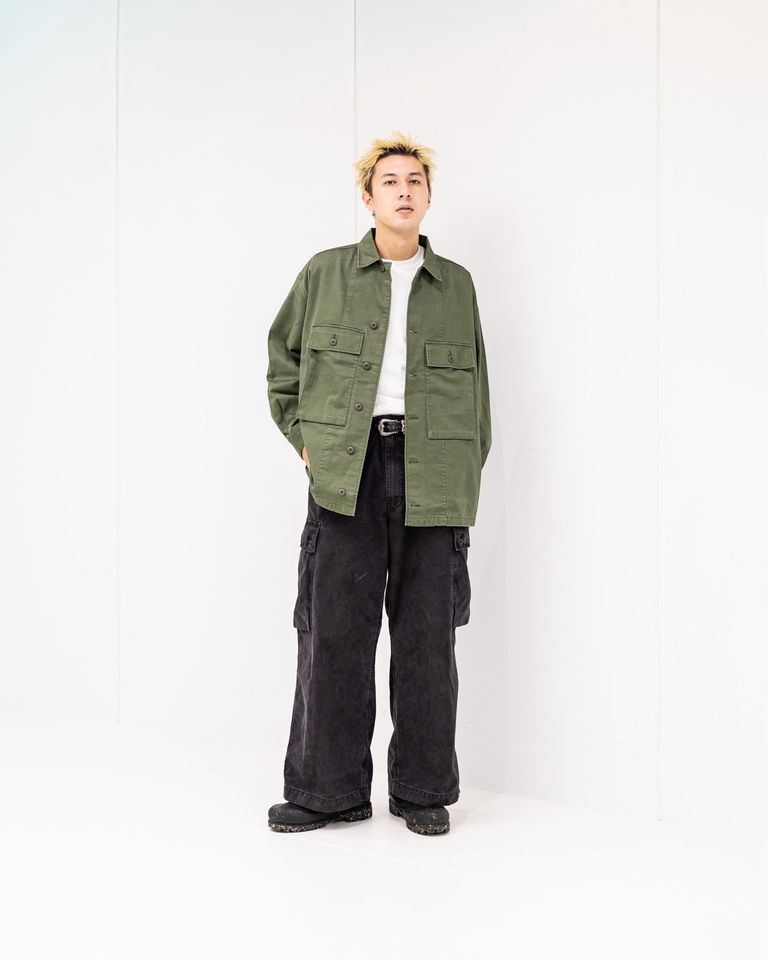 FreshService UTILITY FATIGUE SHIRT(OLIVE)10月11日(土)新作発売！