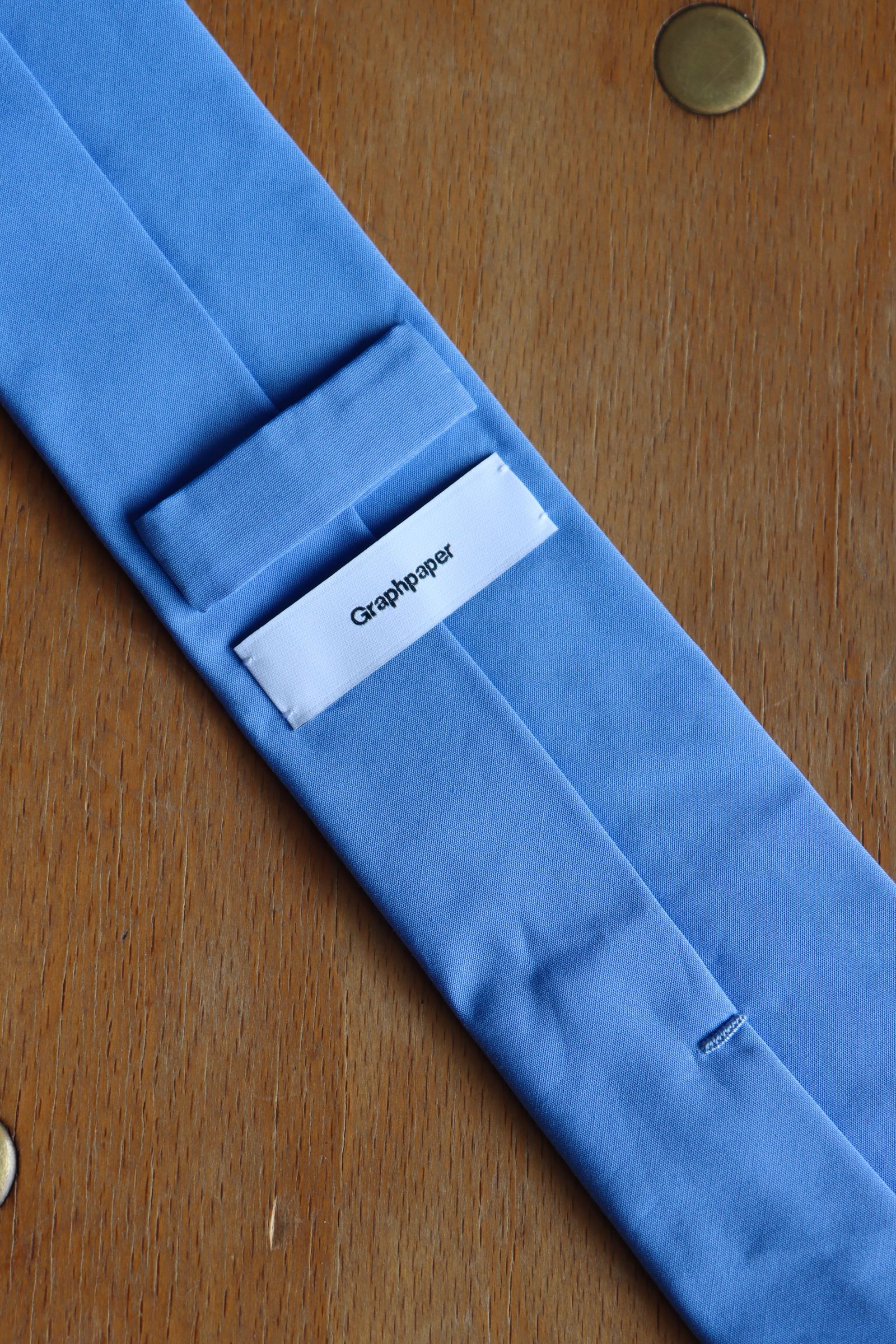 グラフペーパーネクタイ ALUMO for GP Cotton Necktie(GU251-90099B)BLUE