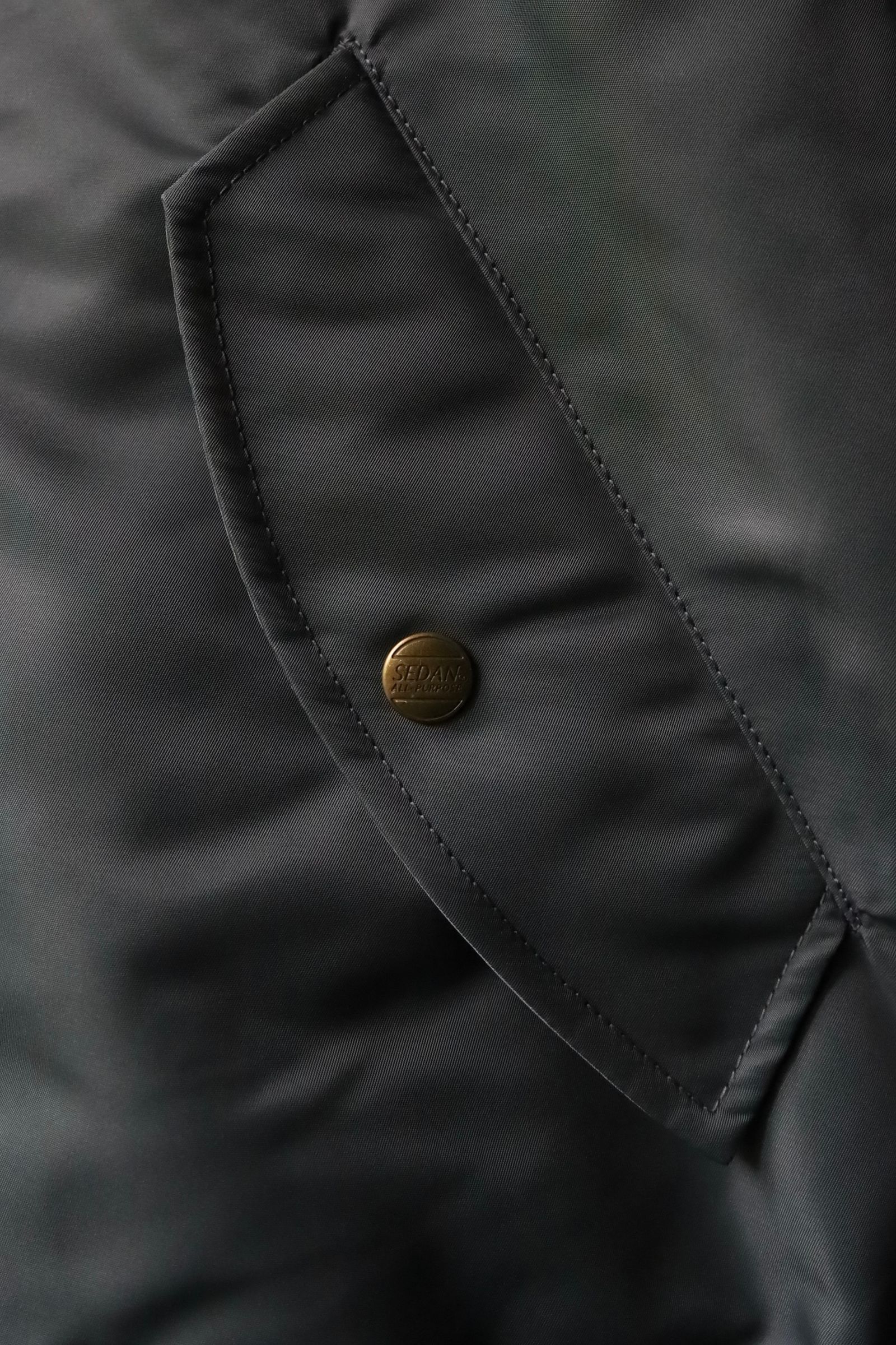 セダンオールパーパス FW24 Reversible CORDURA Flight Jacket(SD24F-JK05) Sage Green × Orange