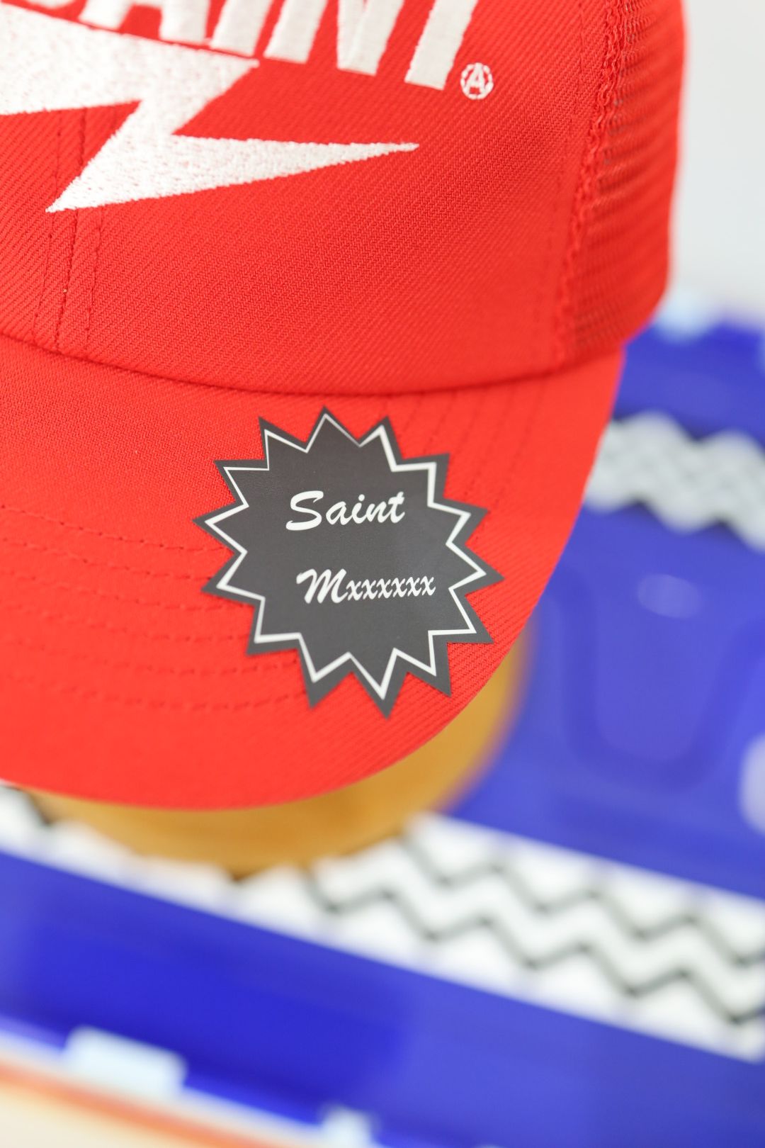 セントマイケル 26SS BAPE_MESH CAP(SM-MK8-0000-C60)RED☆2月7日(土)発売！