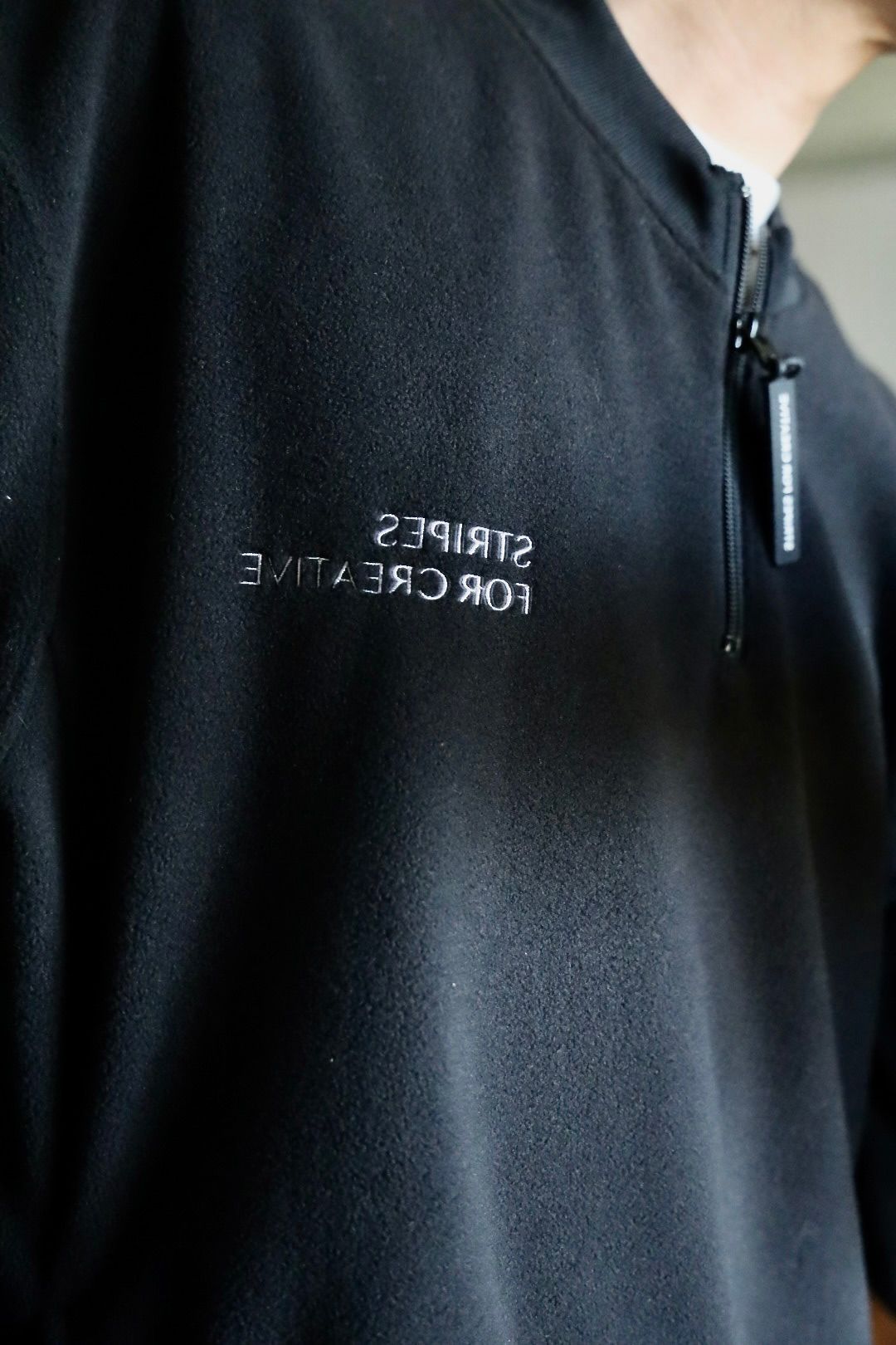 S.F.C 25FW SPOT エスエフシー FLEECE BASEBALL HALF ZIP JACKET(SFCFW25J01SP)Black☆12月20日(土)発売！