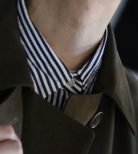 A.PRESSE Motorcycle Half Coat"OLIVE"style.