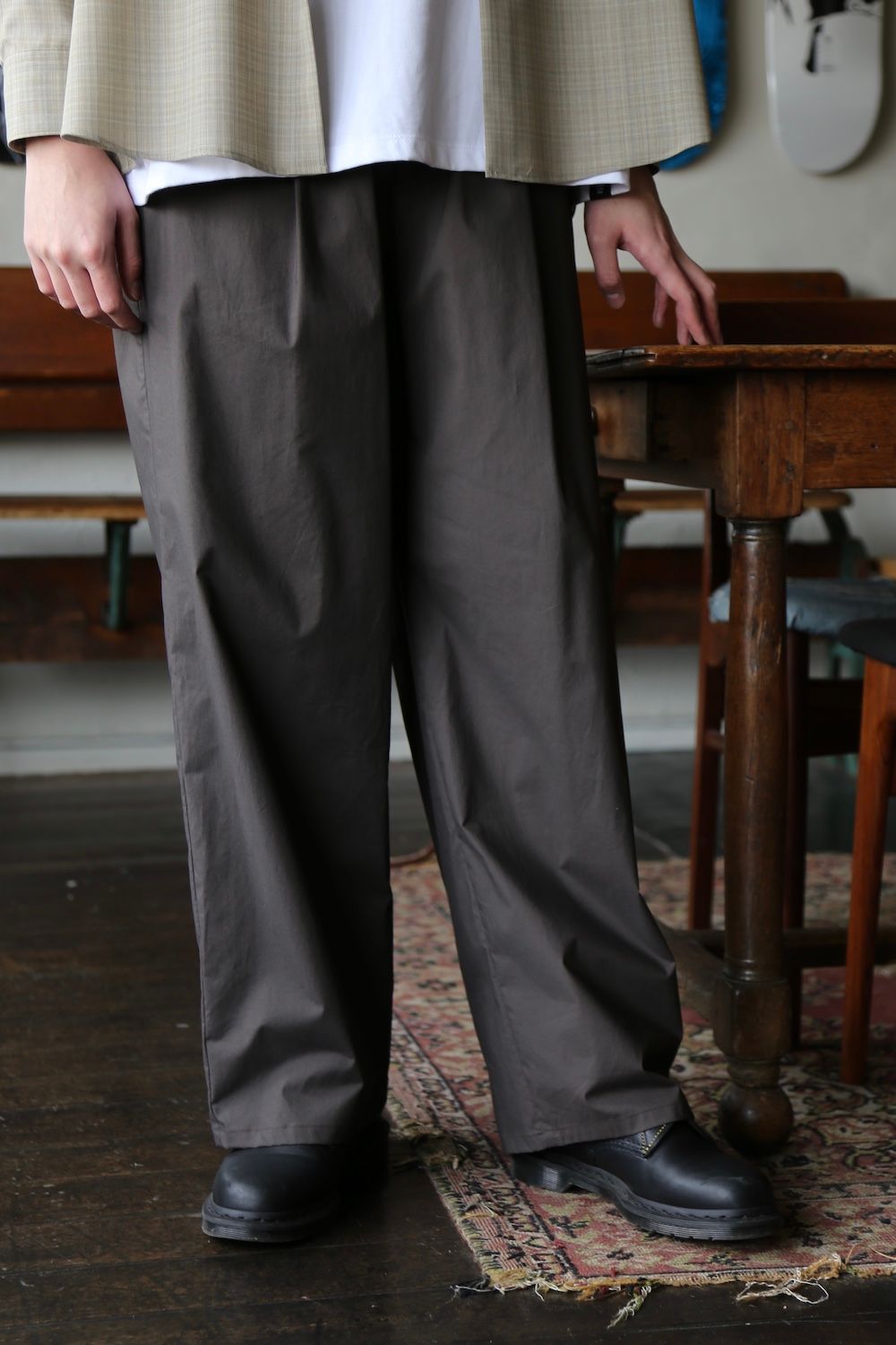 YOKE OVERSIZED BIG POCKET SHIRT(YK21SS0192SH) style.2021.2.27