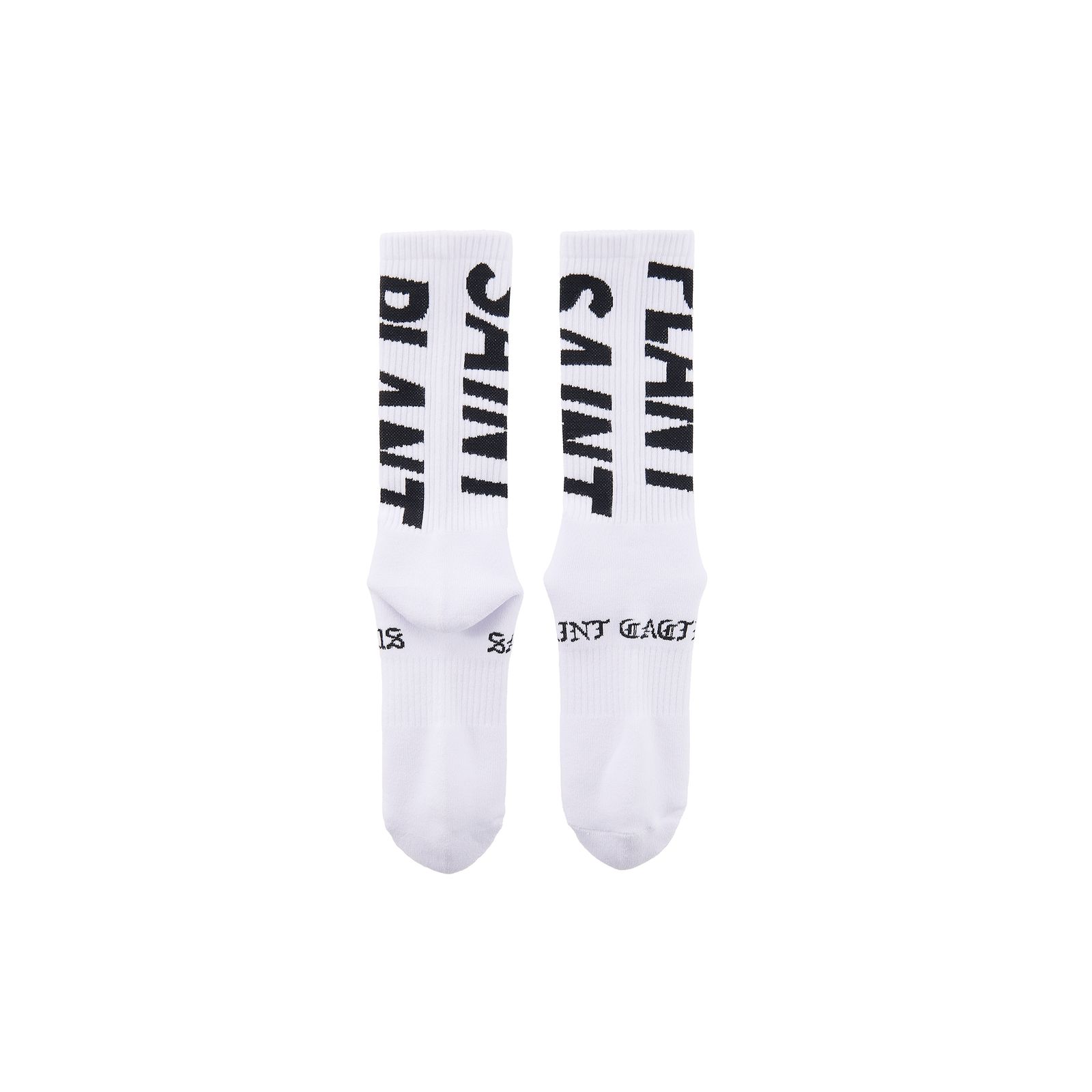 セントマイケル24AW SNT PLANT CP_SOCKS(SM-YS1-0000-C13)WHITE