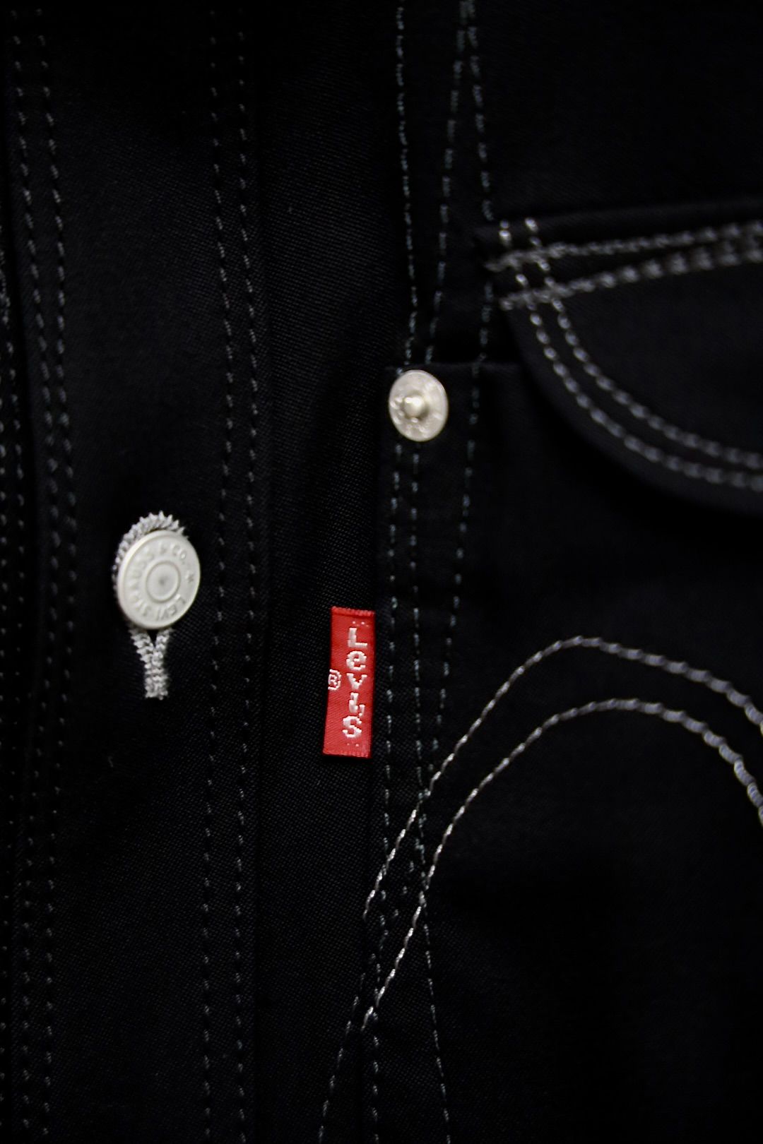 ジュンヤワタナベマン 26FW Levi's Wネーム ウールシャツジャケット(WR-J203-051)BLACK☆8月7日(金)発売！