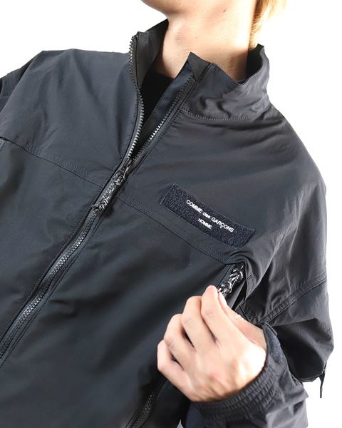 コムデギャルソンオム 24SS ジップアップナイロンジャケット style 2024.4.5