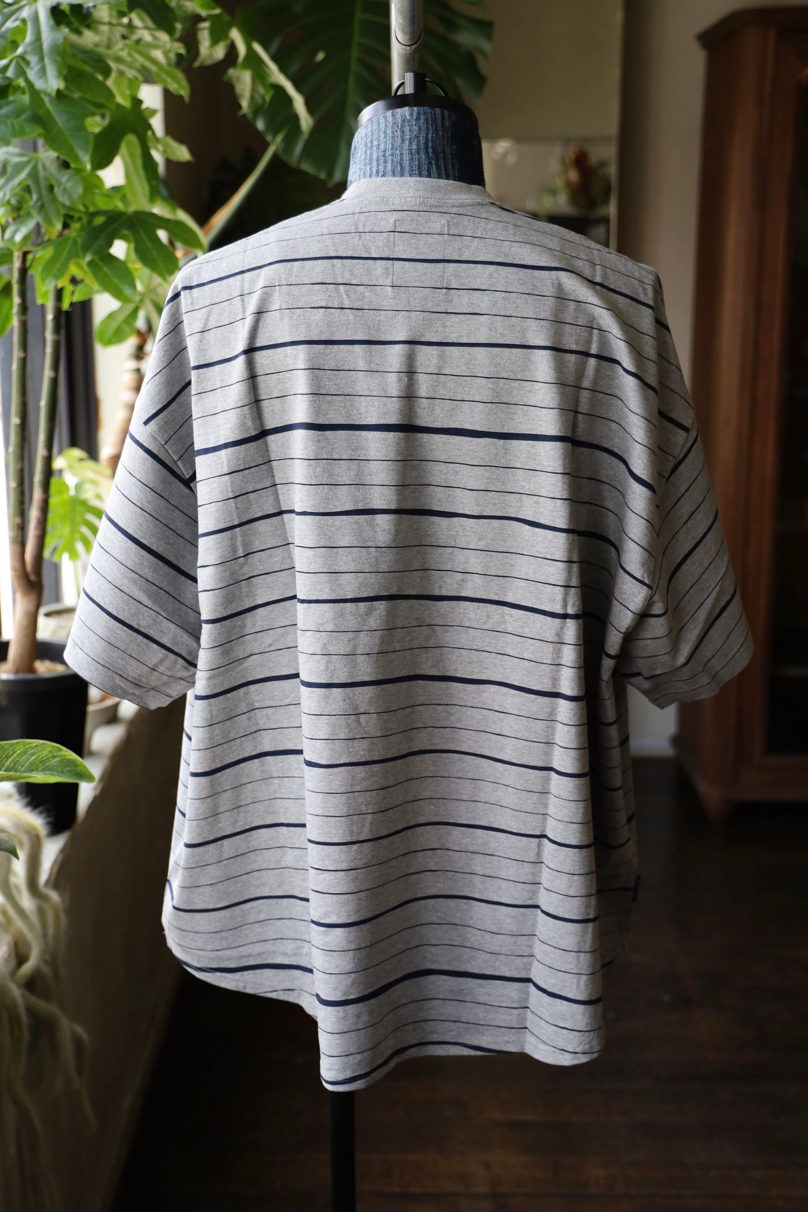 S.F.C 25SS エスエフシー SUPER BIG MIX SIDE STRIPES SS TEE(SFCSS25CS13)Grey-Navy☆3月29日(土)発売！