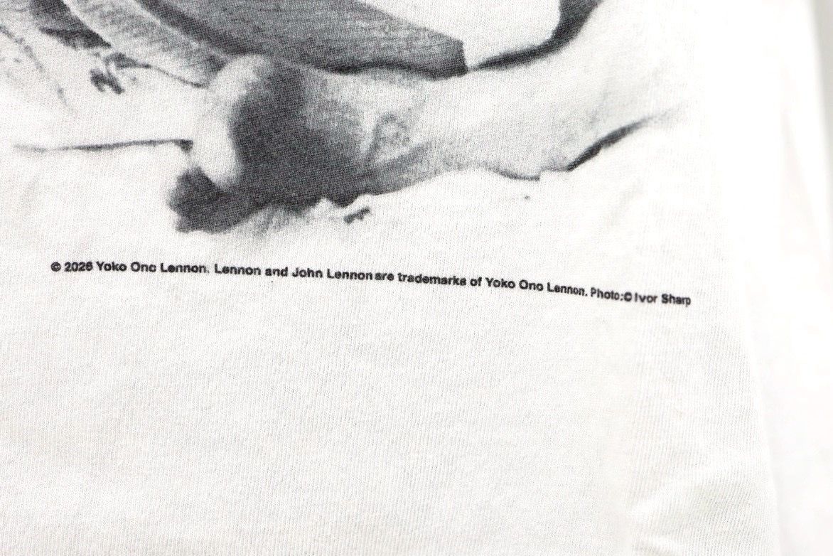 セントマイケル 26SS JL_SS T-SHIRT/IMAGINE PEACE(SM-MK8-0000-C27)WHITE