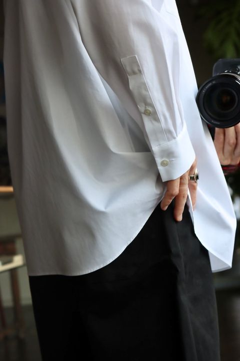 ATON 23SS SUVIN BROAD STANDARD SHIRTスタイル