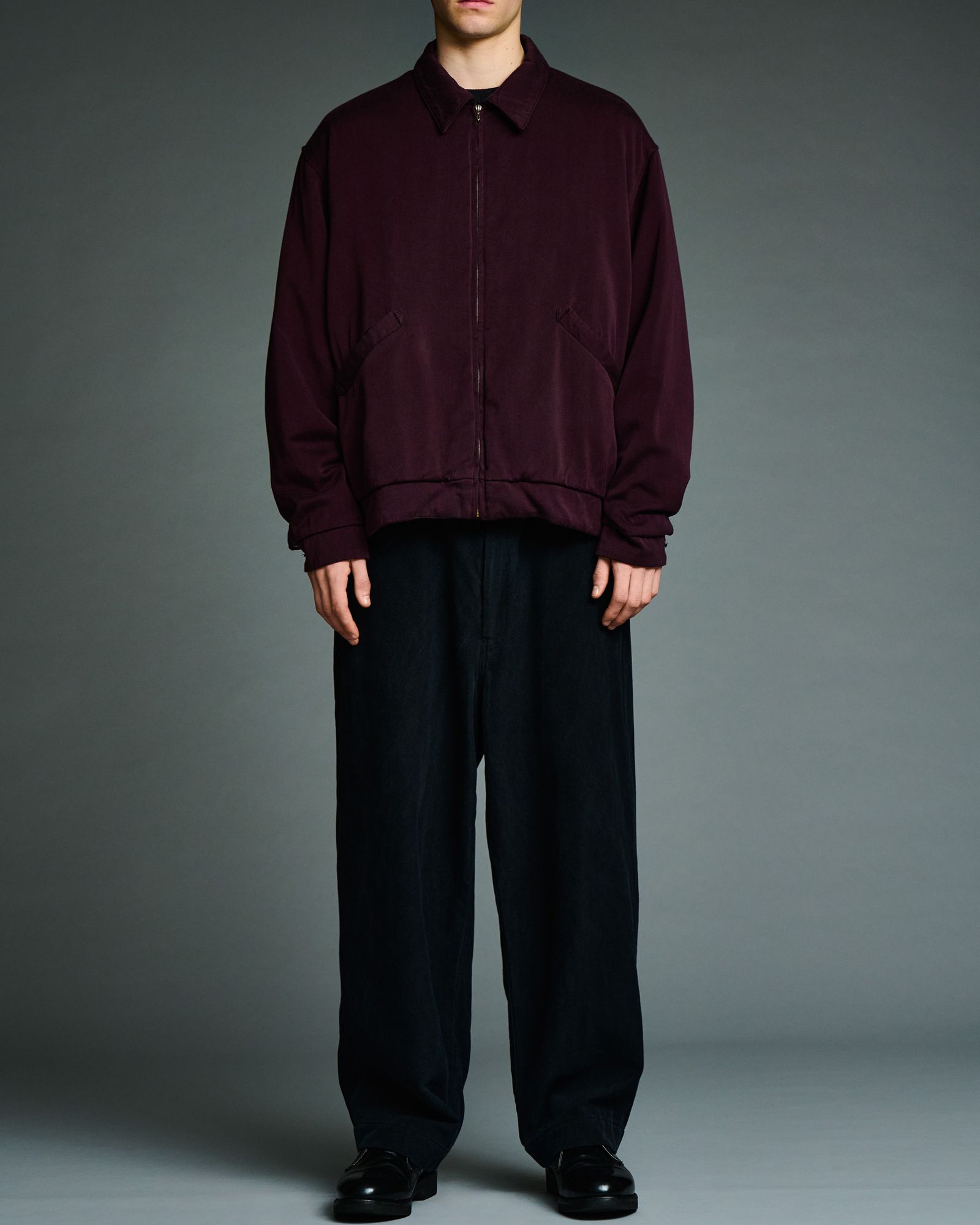 アプレッセ 2026 STYLE2 Washed Silk Rayon Gabardine Jacket(26AAP-01-52)BURGUNDY☆9月19日(土)発売！