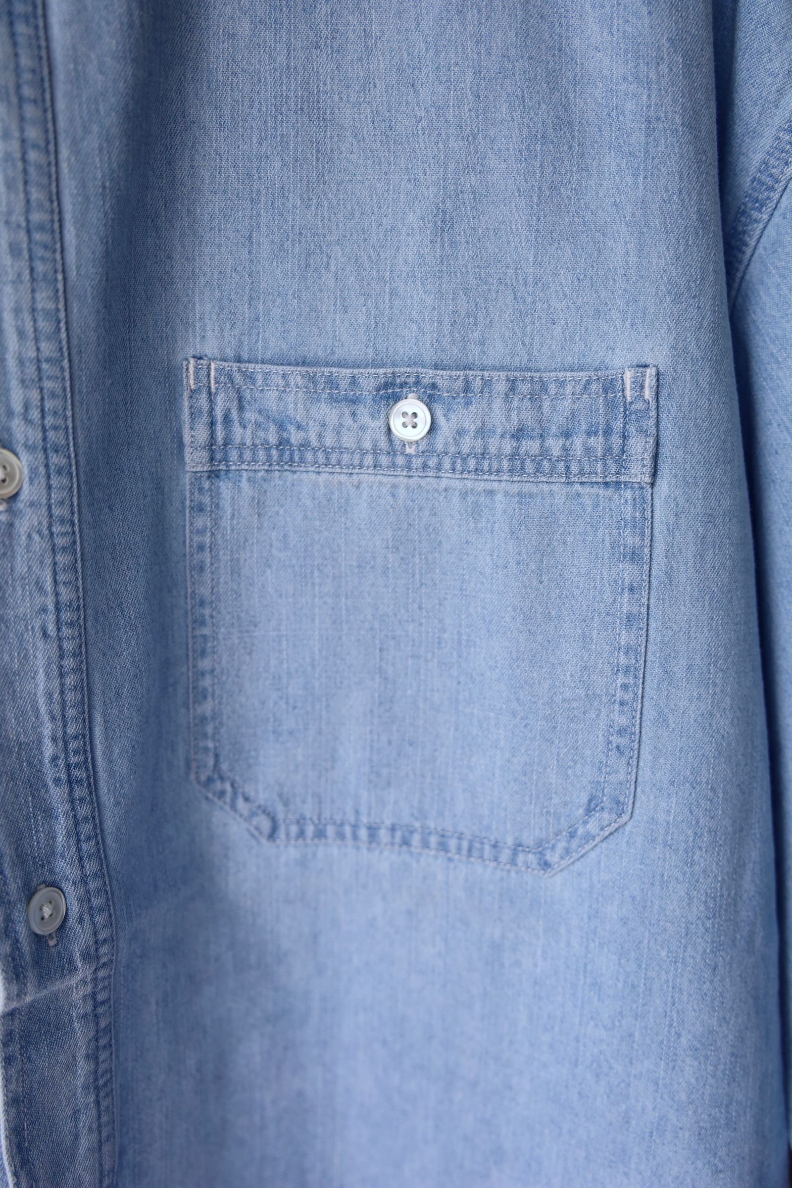 フレッシュサービス LIGHT DENIM S/S SHIRT (FSC252-50046)LIGHT FADE☆6/21(土)発売！