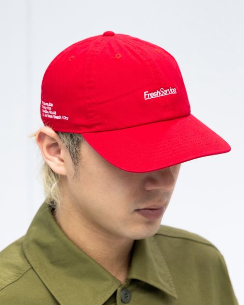 フレッシュサービス キャップ CORPORATE CAP(RED)☆5月9日(土)発売！