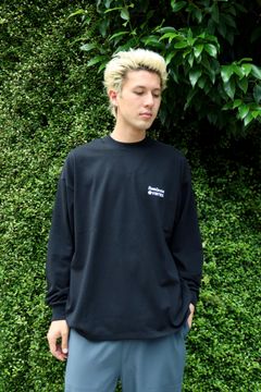 フレッシュサービス VIBTEX for FreshService L/S CREW NECK TEE (BLACK)