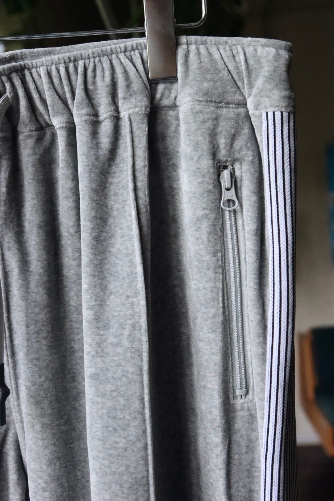 S.F.C 23FW VELOUR TRACK PANTS(SFCFW23CS07)Grey