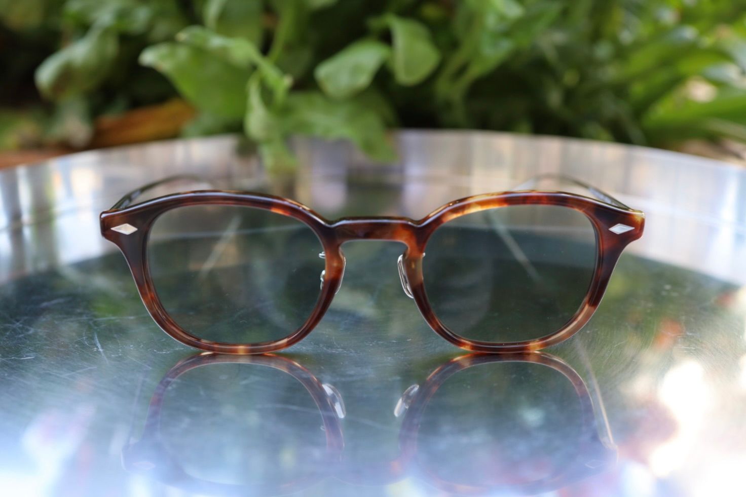 ノチノオプティカル  "JIFUSAN" #3.RICH AMBER × GREY GREEN to D.GREY(調光モデル)☆4月18日(土)再入荷！