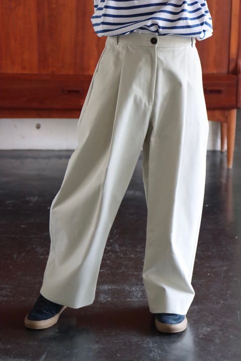 STUDIO NICHOLSON 22SS DEEP PLEAT VOLUME PANTS style.2022.3.9.