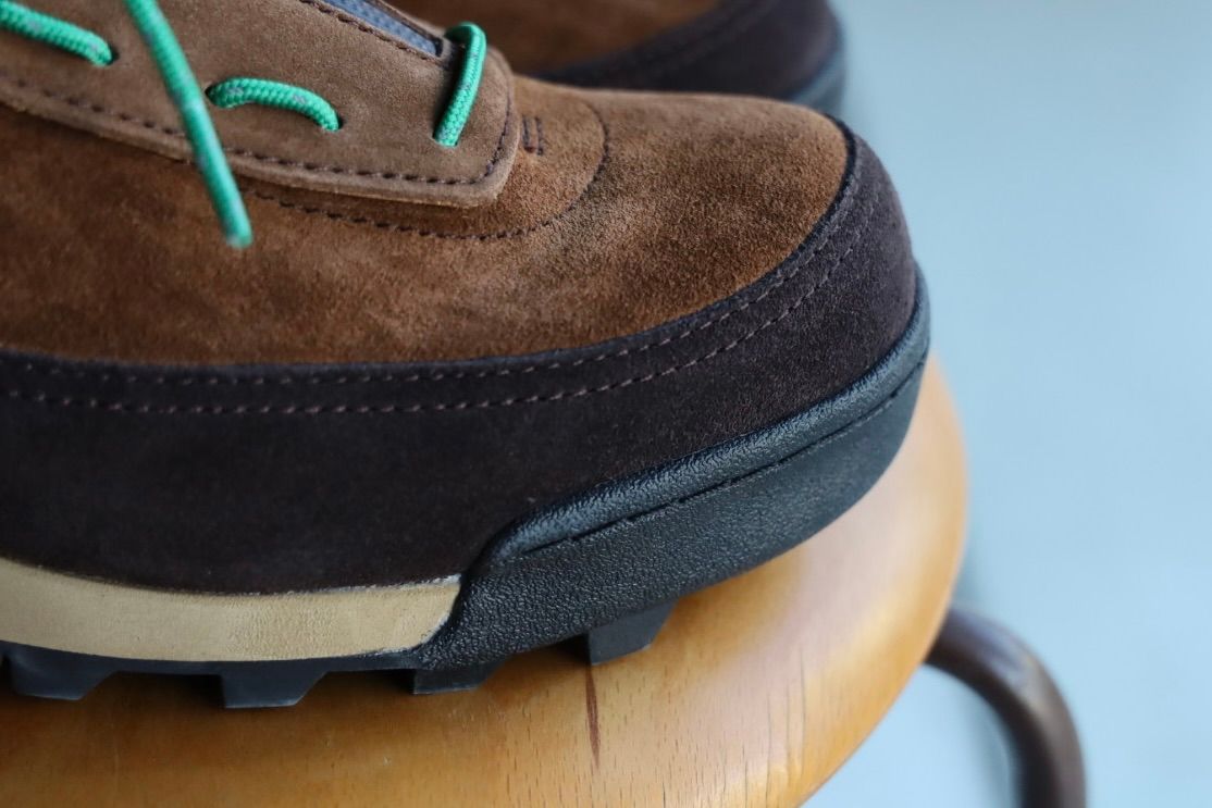 イズネス 25AW FLOW-MID SHOES is-ness×SUICOKE(25AW_40_1007AWSHOES01)BROWN×GREEN☆新作発売！