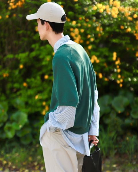 A.PRESSE アプレッセ23SS High Density Weather Cloth Trousersスタイル
