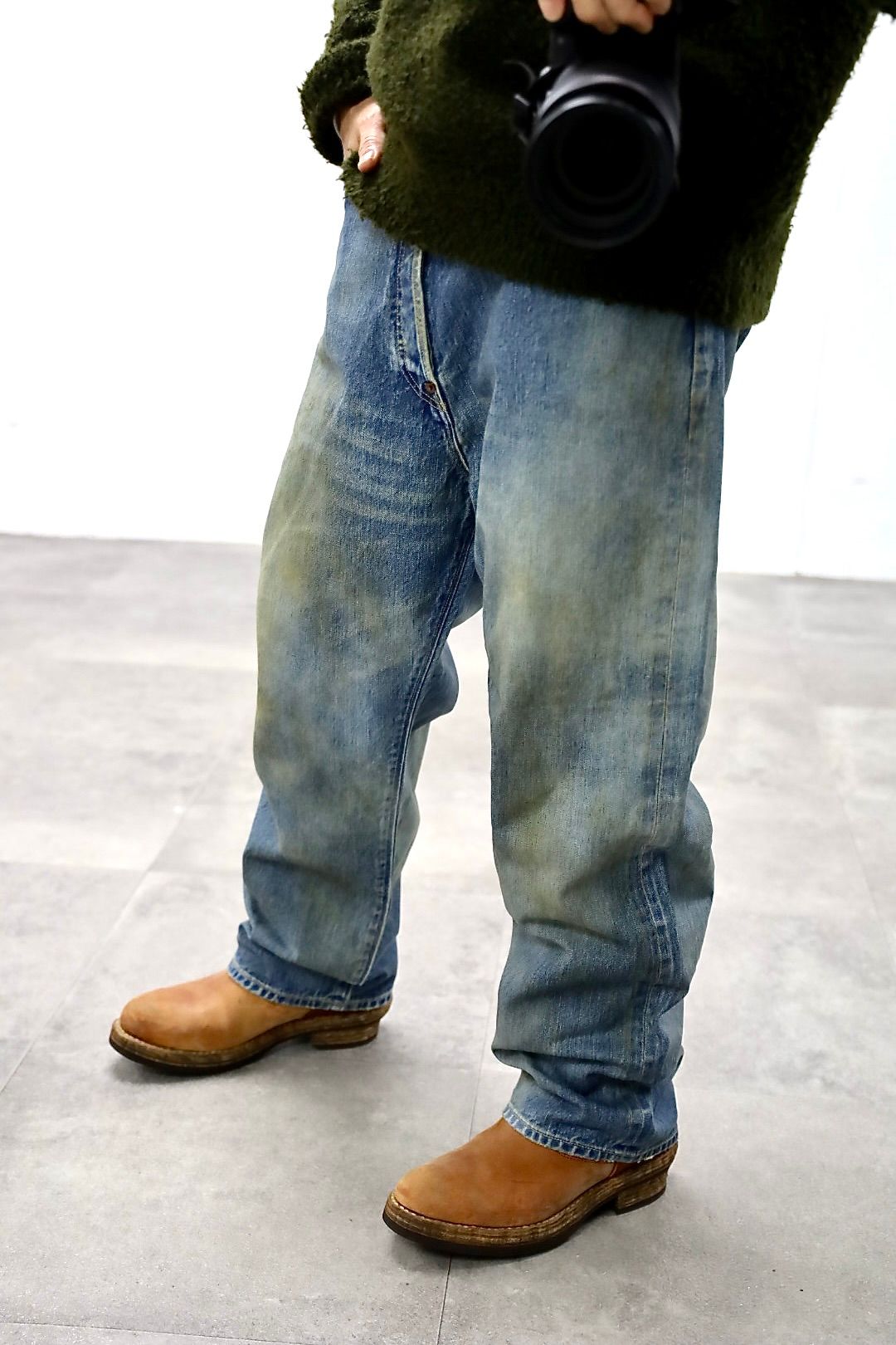 アプレッセ 2026 STYLE1 No.37 Washed Wide Denim Pants(26SAP-04-21)INDIGO☆11月29日(土)発売！