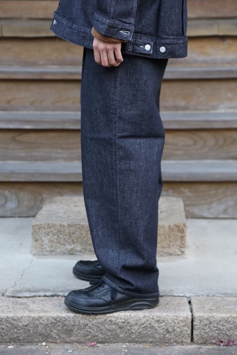 Graphpaper Colorfast Denim Blouson&Colorfast Denim Two Tuck Pants"INDIGO"Style.2020.11.13.
