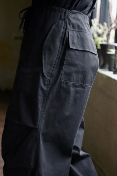blurhms ROOTSTOCK C/N Oxford Snow Pants"BLACK"スタイル