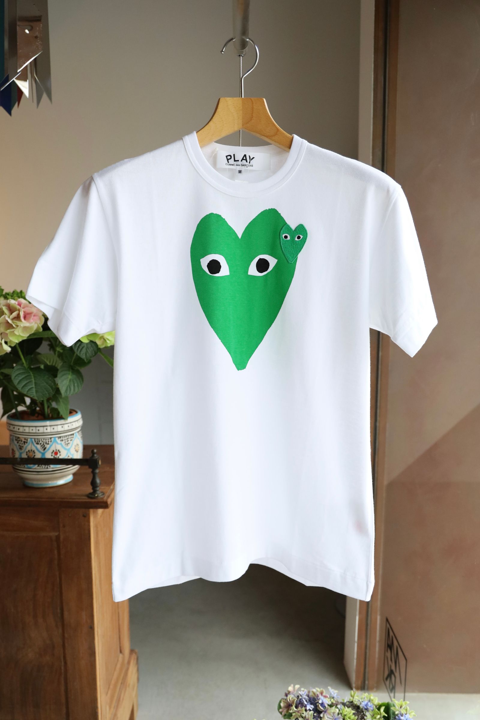 PLAY COMME des GARCONS - PLAYプレイコムデギャルソン グリーン