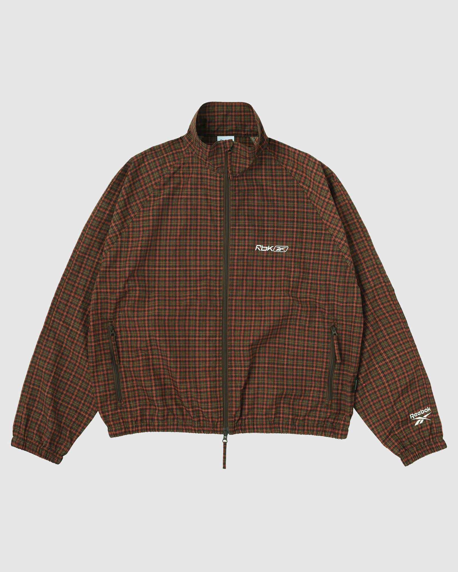 セダンオールパーパス SS26  Reebok / Track Jacket(SD26S-JK01)Brown Plaid☆2月7日(土)12:00発売！