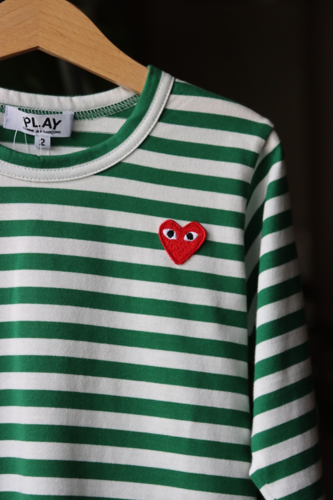 PLAY COMME des GARCONS - プレイコムデギャルソン PLAY STRIPED T